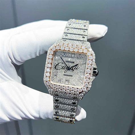 moist night diamond watch cartier